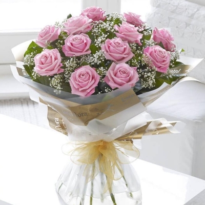 Pink Roses available at Clapham Flowers